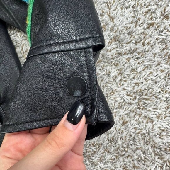 KLOUD9 Men's Casual Premium Multiple Patches PU Leather Jacket J23900 SIZE M - Picture 9 of 16